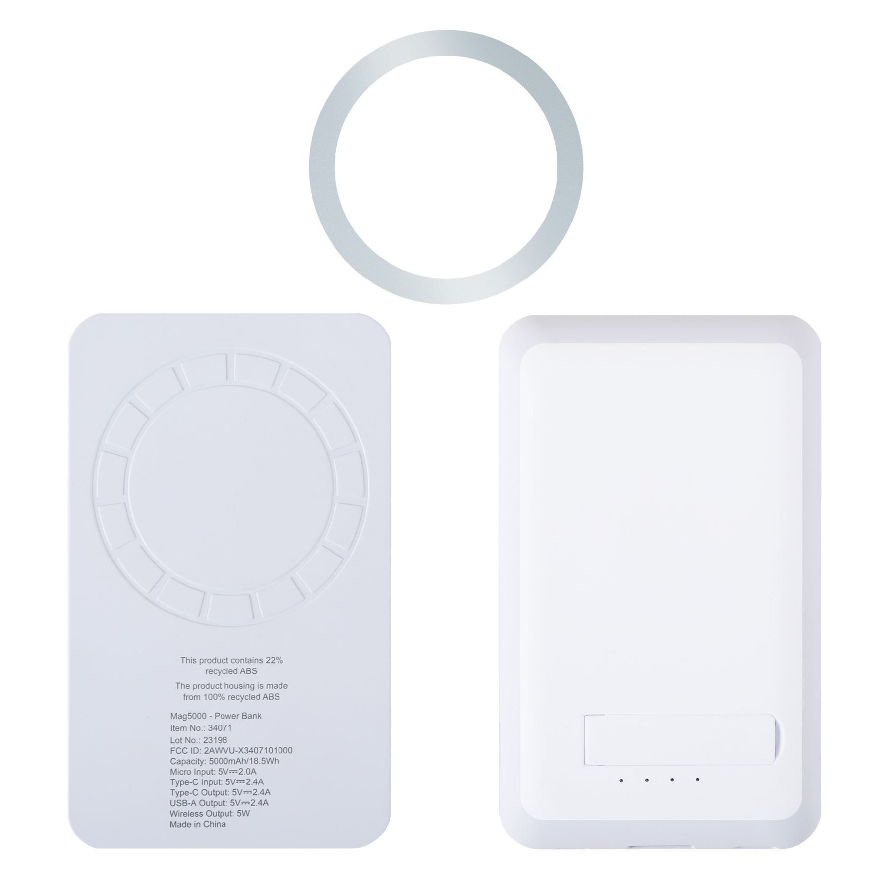 MAG5000 - Wireless Magnetic Powerbank