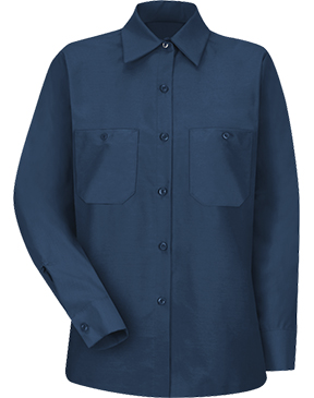 Red Kap - Women's Long Sleeve Industrial Work Shirt