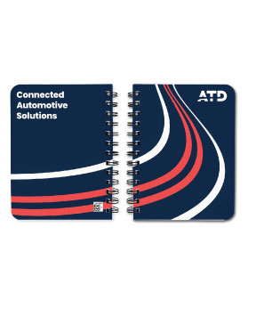ATD 5x7 Wire Bound Journal